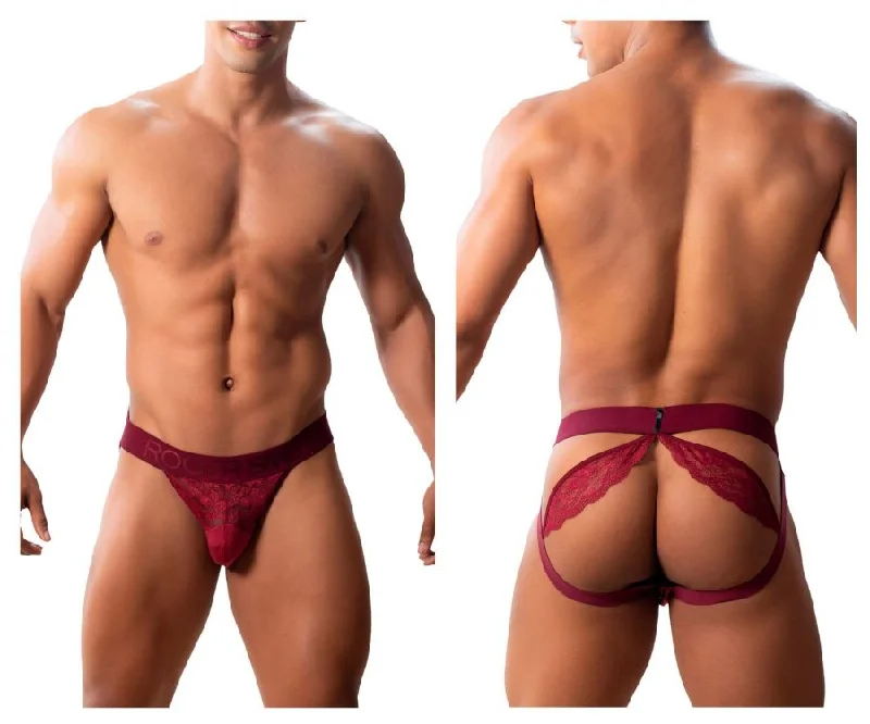 Reduced Rates Roger Smuth RS005 Jockstrap Color Burgundy