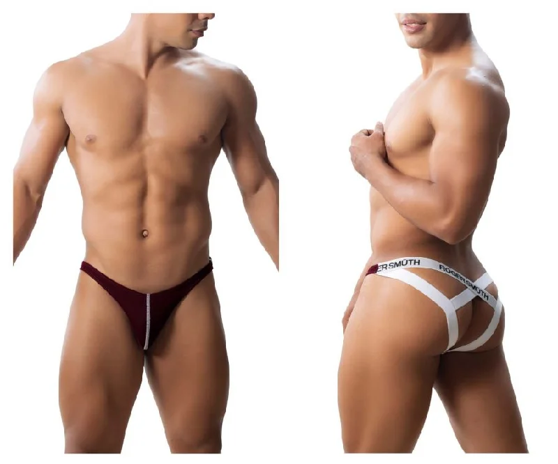 Pay Less Roger Smuth RS018-1 Jockstrap Color Burgundy