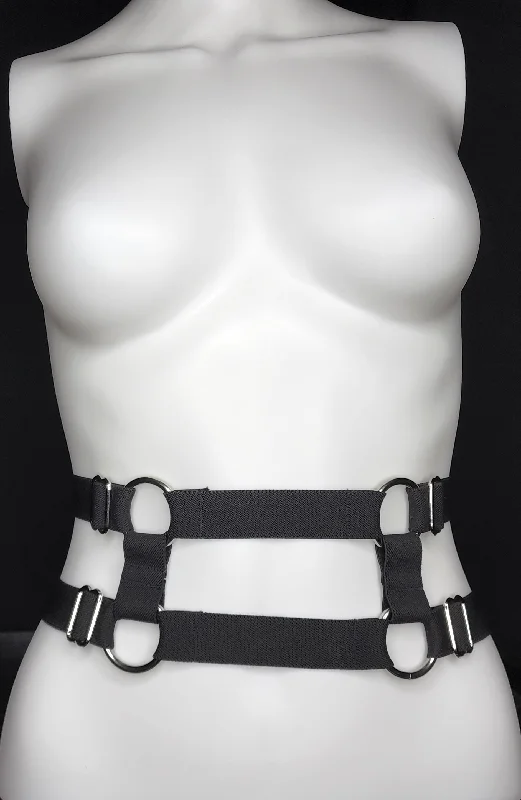 Short Two Strap Four Ring Mid Harness