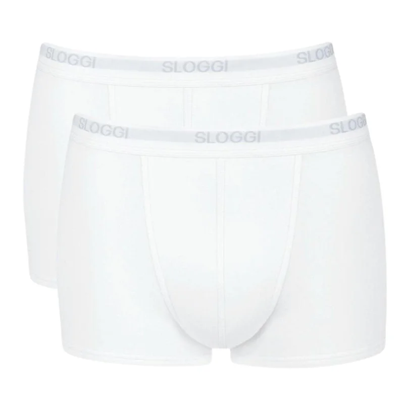 Today’s Special Sloggi Men Basic Short 2 Pack - White