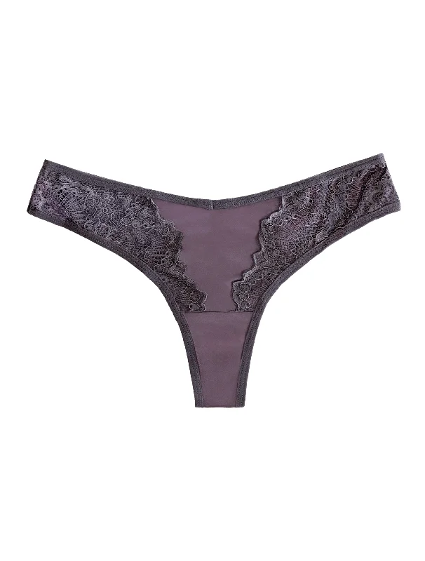 Weekend Specials to Cherish AiraModal™ Smokey Grey Modal Thong