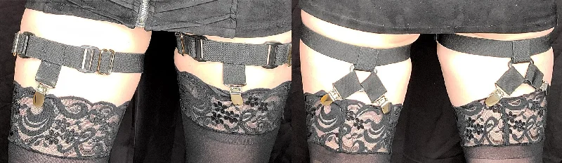 Online Only T-Front Garters with Y-Back and 1 Leg Strap