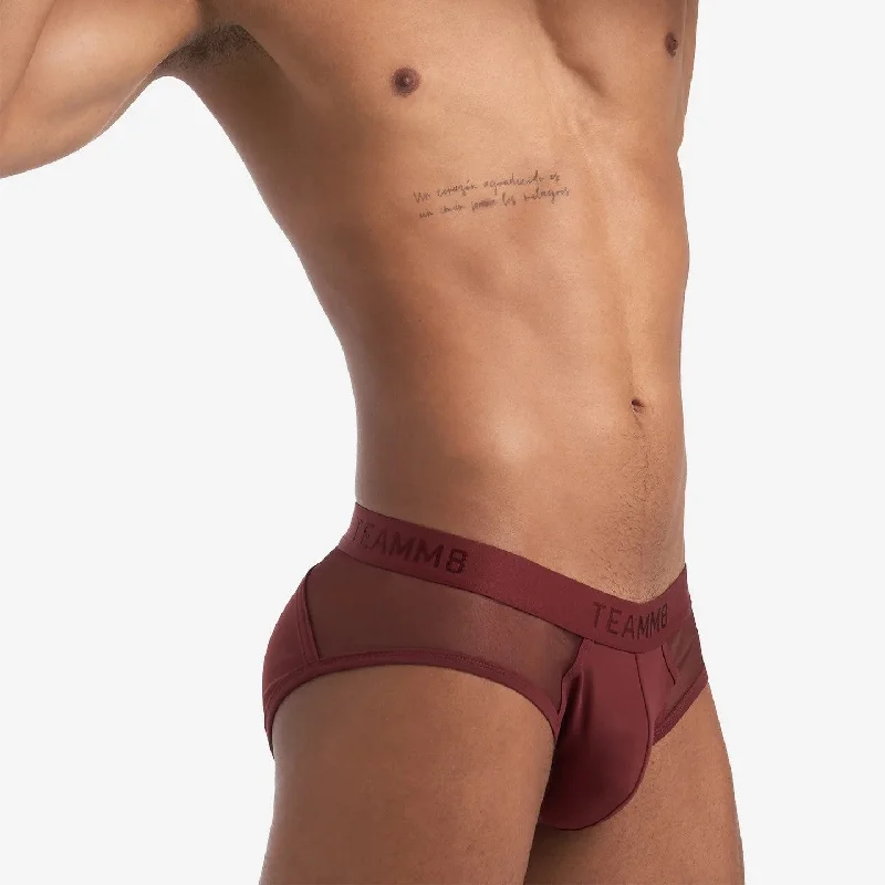 Weekend Deals That Wow Teamm8 Score Sheer brief mesh port red