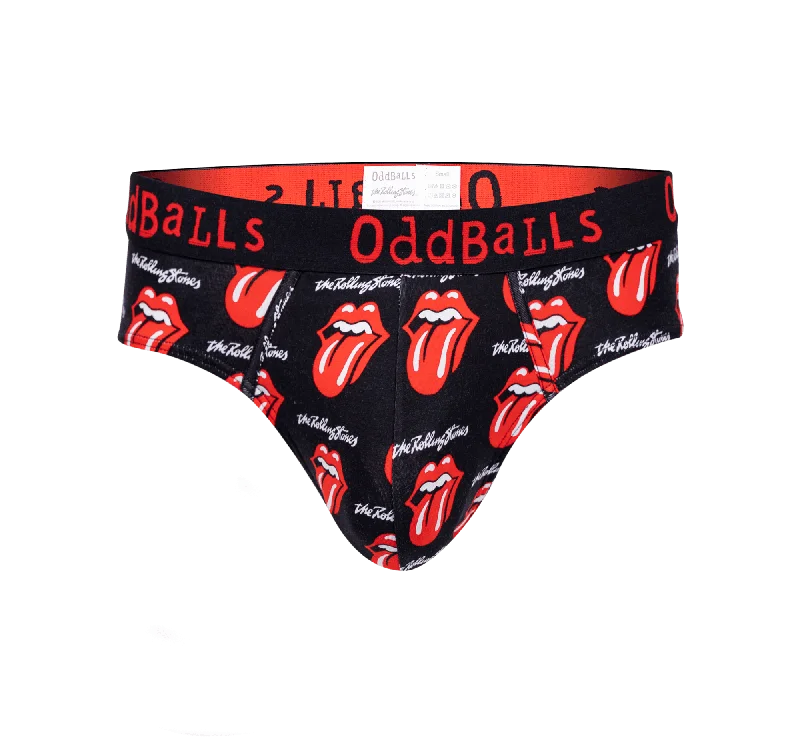 Weekend Deals That Sparkle The Rolling Stones - Black - Mens Briefs