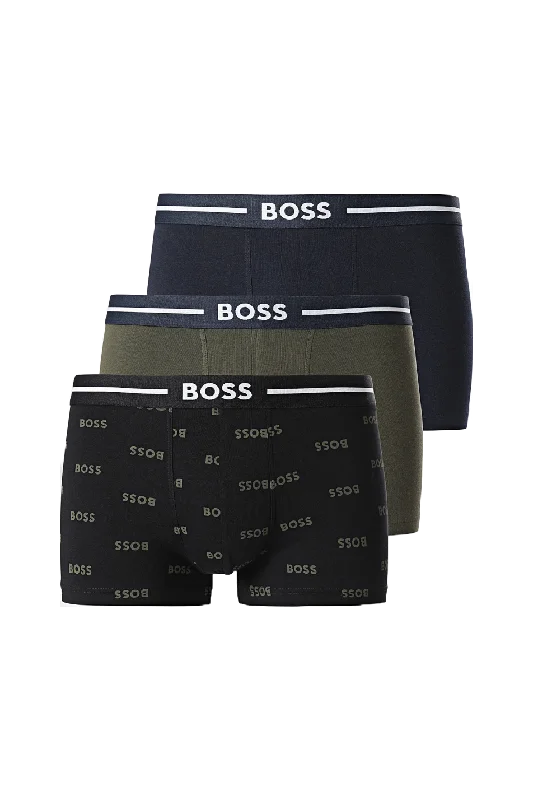 Deep Discounts Boss 3 Pack Bold Men's Trunk