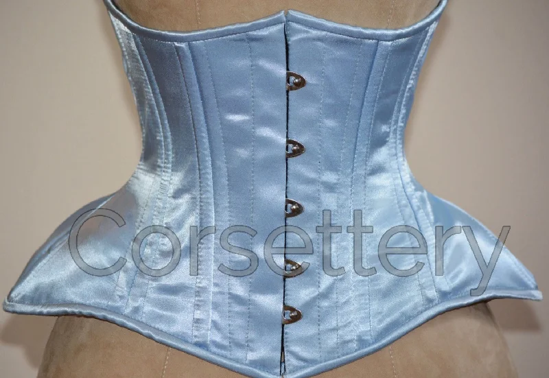 Weekend Deal Very wide hips double row steel boned underbust corset from satin. Real waist training corset for tight lacing. Gothic, steampunk corset Weekend Deal Very wide hips double row steel boned underbust corset from satin. Real waist training corset for tight lacing. Gothic, steampunk corset