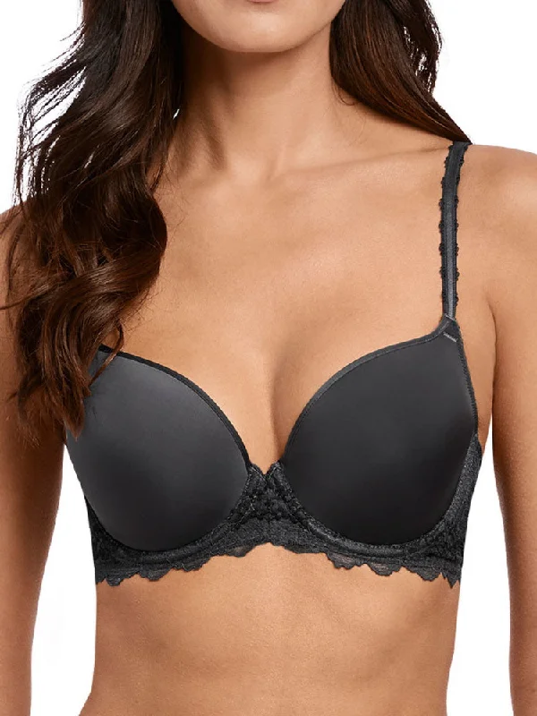 Sneak Peek Sale Lace Perfection Contour Bra - Charcoal