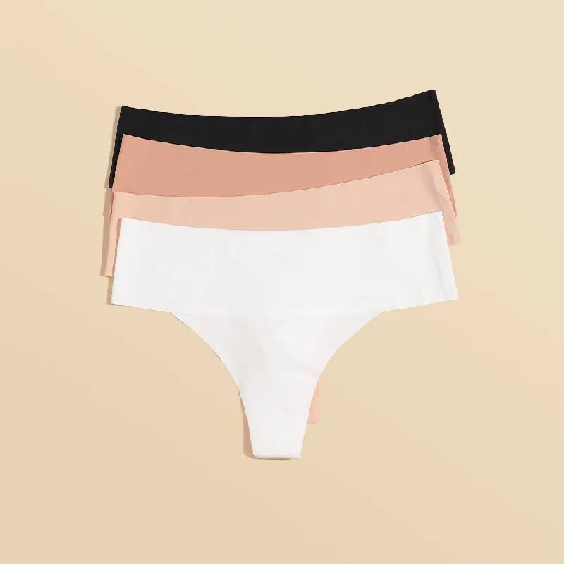 Seamless Panties - Low Rise Thongs