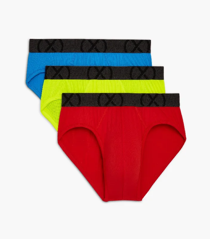 Weekend Savings Fiesta (X) Sport Mesh | No-Show Brief 3-pack