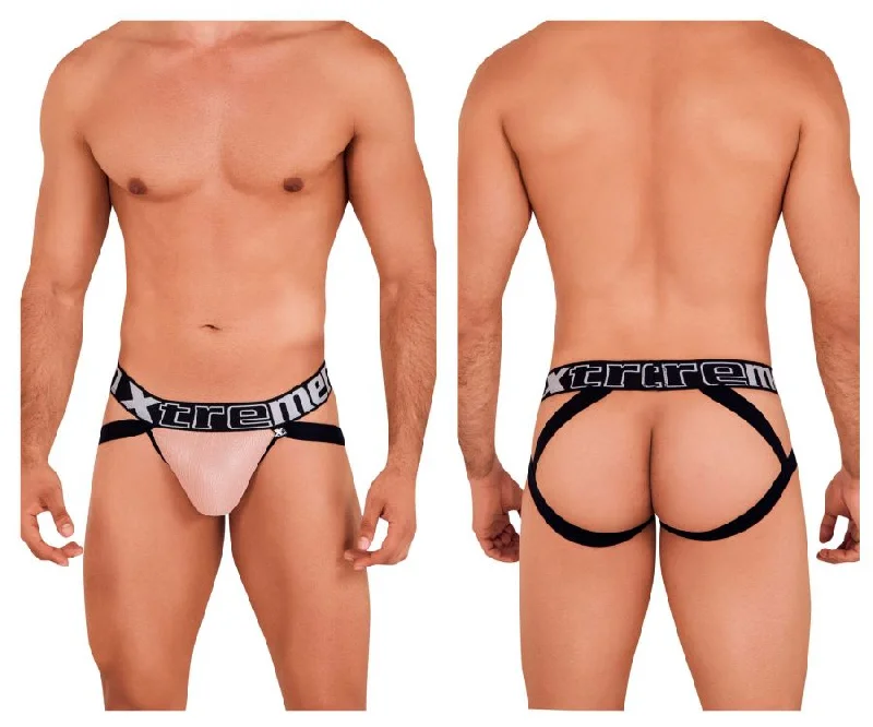 Super Savings Xtremen 91090 Frice Microfiber Jockstrap Color Pink