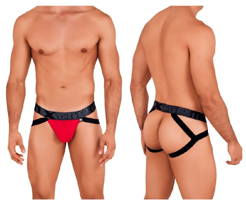 Today's Special Xtremen 91102 Microfiber Jockstrap Color Red