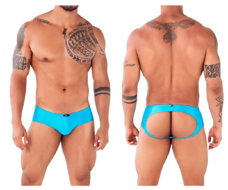 Unbeatable Prices Xtremen 91111 Super Shine Jockstrap Color Turquoise