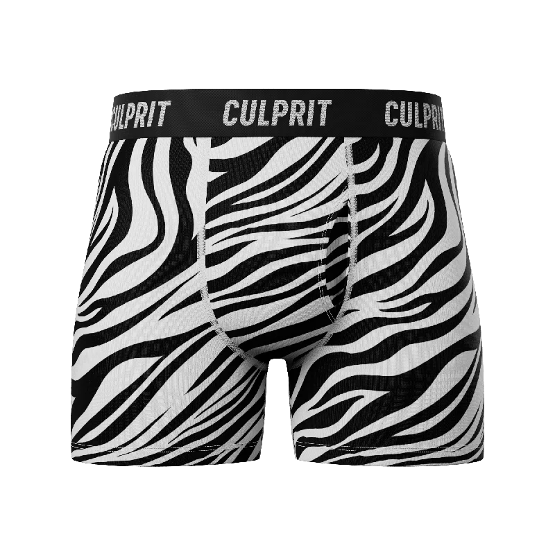 Zebra 🦓 Boxer Briefs w/ fly