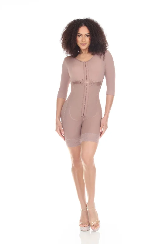 TIME-Limited Offer Post-Op Mid Thigh Built-In Bra with Arm Sleeves
