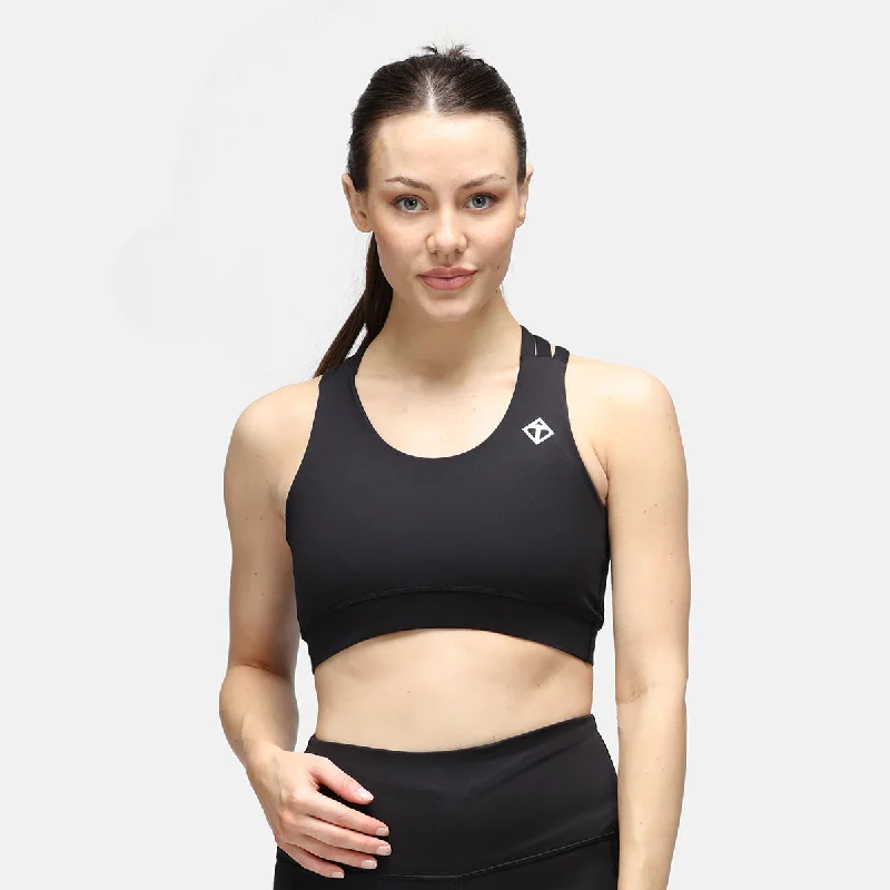 Weekend Savings Bonanza Black Diamond Luxe Cross Back Bra
