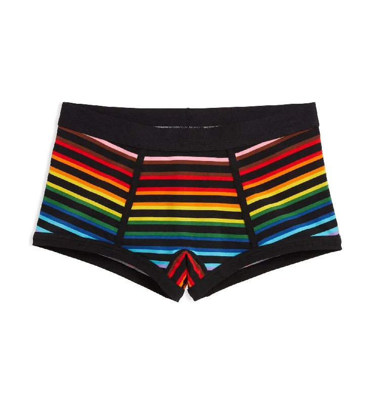 Instant Savings Boy Shorts - Progress Pride Stripes