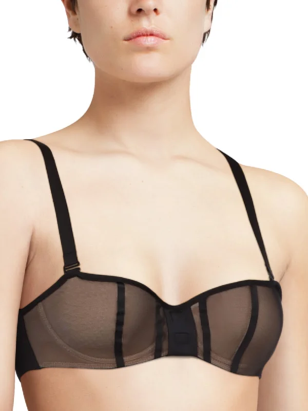 Unbeatable Prices Accent Bandeau Bra - Black