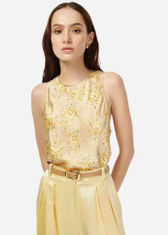 Limited Offer Floriana Camisole Yellow Primavera