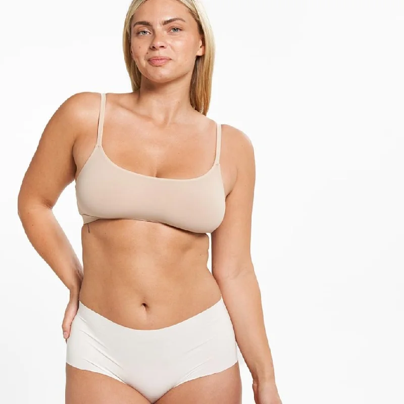 Early Bird High-Rise Bikini - Seamless Eco 2.0 - Vanilla (PREORDER)