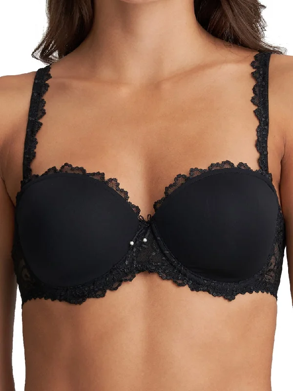 The Best Prices Jane Padded Strapless Bra - Black