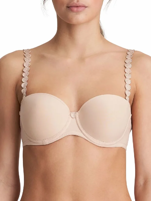 Super Deal Tom Padded Strapless Bra - Caffé Latte