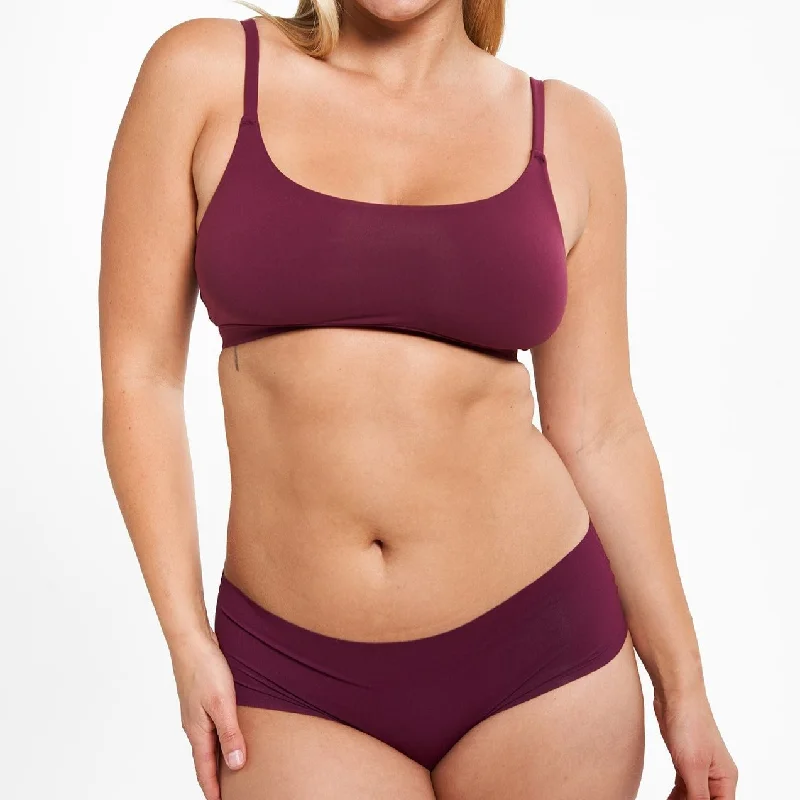 Fantastic Savings Mid-Rise Bikini - Seamless Eco 2.0 - Shiraz (PREORDER)