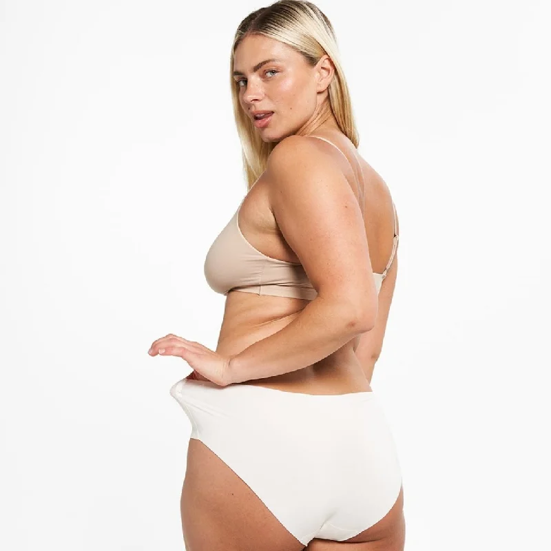 Low Cost Mid-Rise Bikini - Seamless Eco 2.0 - Vanilla (PREORDER)