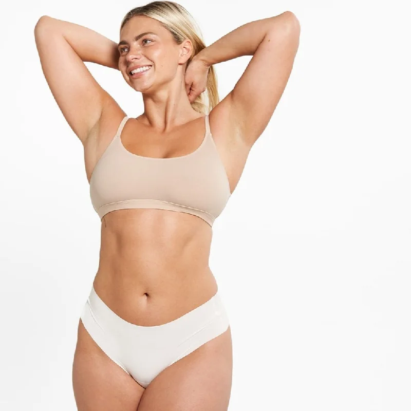 Now Available Mid-Rise Thong - Seamless Eco 2.0 - Vanilla (PREORDER)