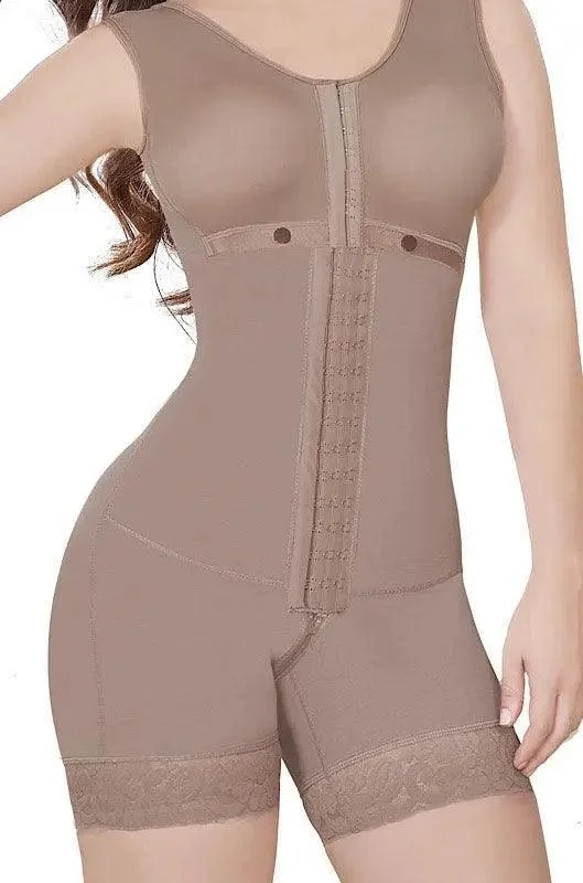 Exclusive Online Offer Mid Thigh  Faja with Bra #6086 (FINAL SALE )