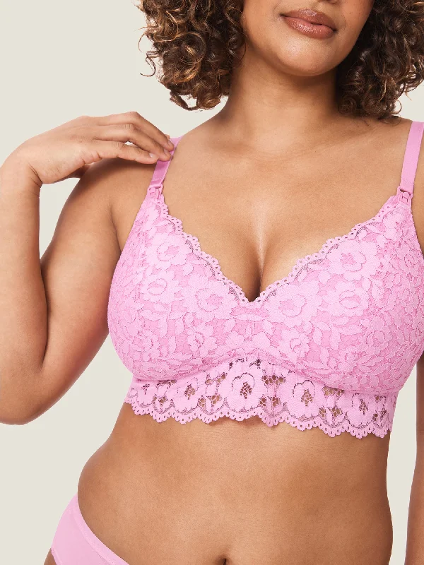 More Support Lace Nursing Bralette