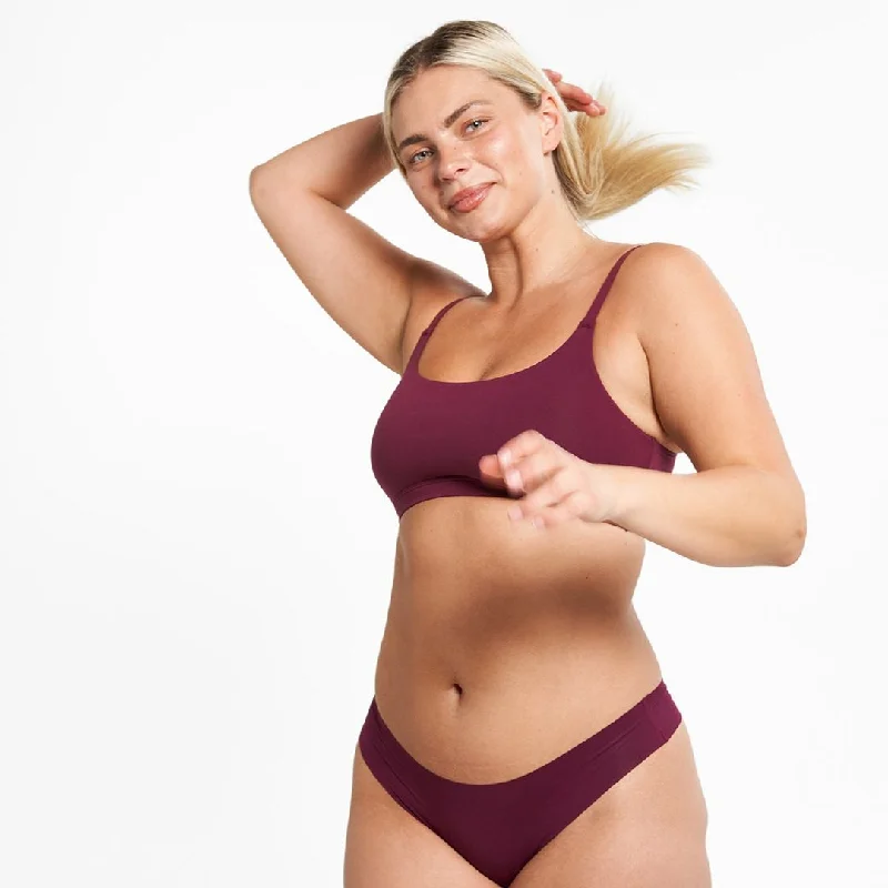 Special Buy Original-Rise Thong - Seamless Eco 2.0 - Shiraz (PREORDER)