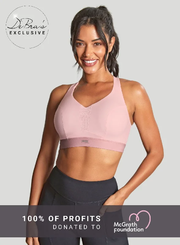 Panache Sport: Endurance Non Padded Wired Sports Bra Pink