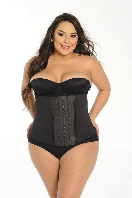 Hot Deal Plus Size Black Work Out Waist Trainer #2024