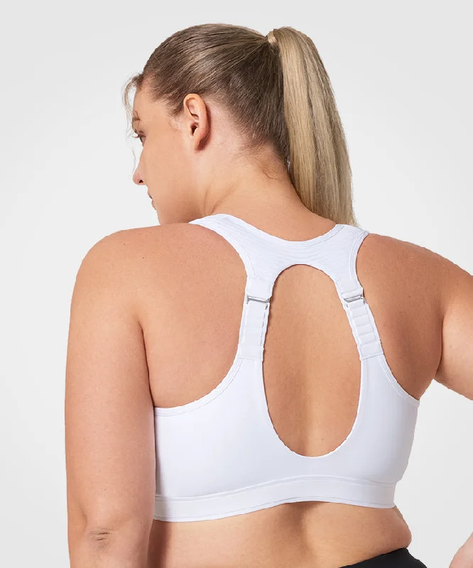 Weekend Discounts to Delight Power Adjustable  Padded Running Bra | Women's High Support Sports Bra  (Plus Size)