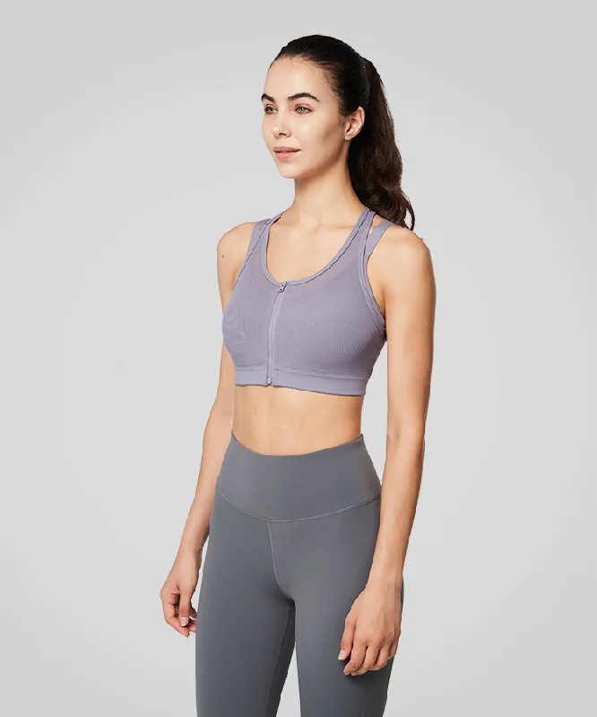 Weekend Specials to Snag Power Zip Front Mesh Padded Running Bra | Women's High Support Sports Bra Weekend Specials to Snag Power Zip Front Mesh Padded Running Bra | Women's High Support Sports Bra