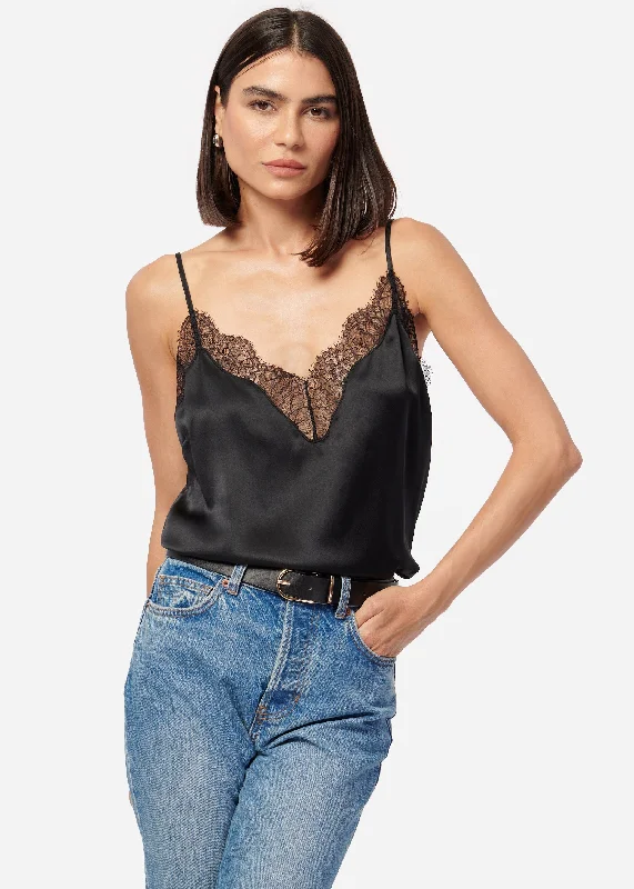 Crazy Savings Daisy Cami Black