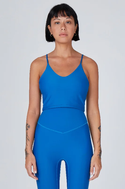 The Best Prices Zuli Thin Strap Crop Top | Recycled Nylon | Aegean